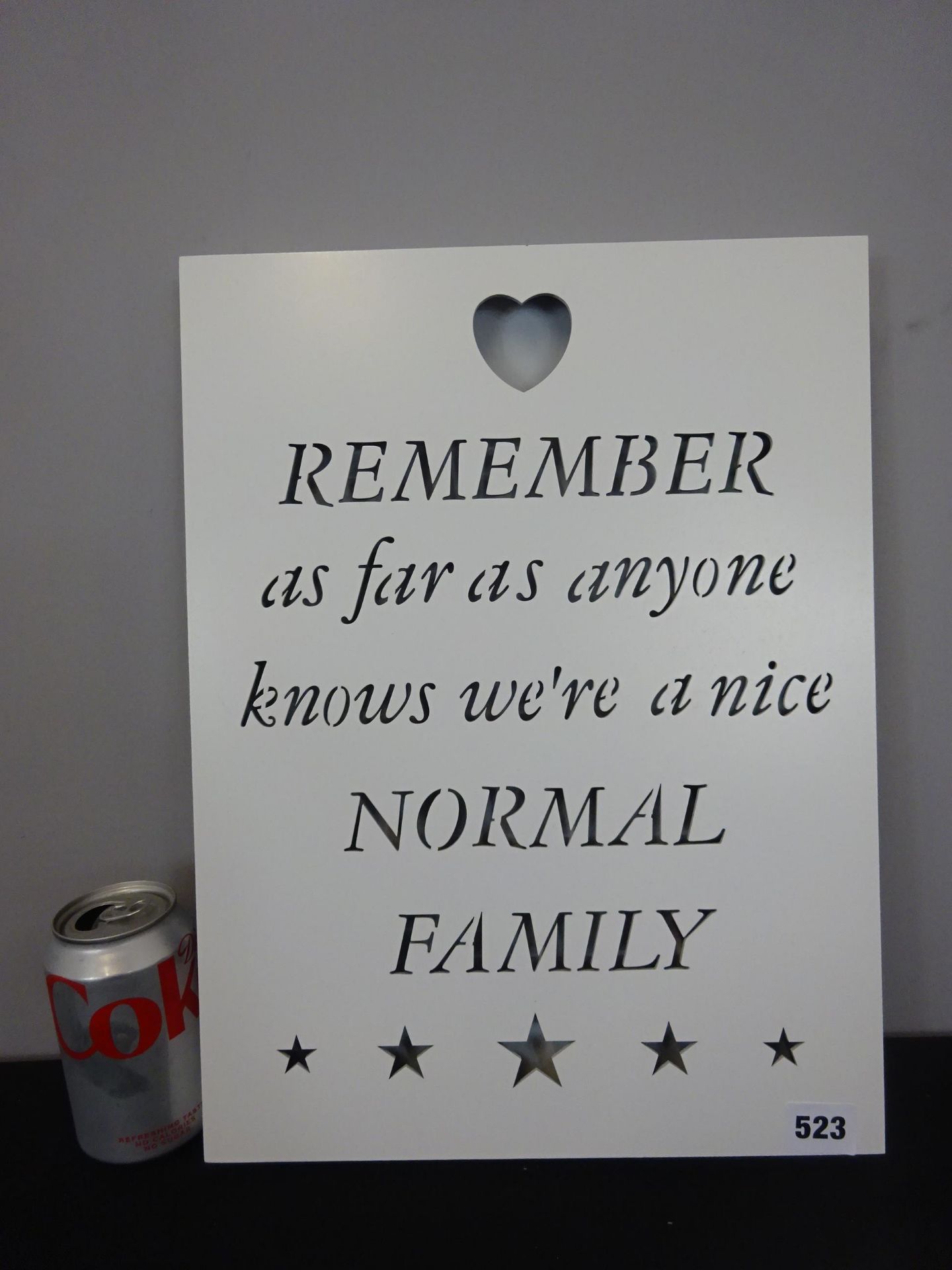 Normal Family Light Up Wooden Sign