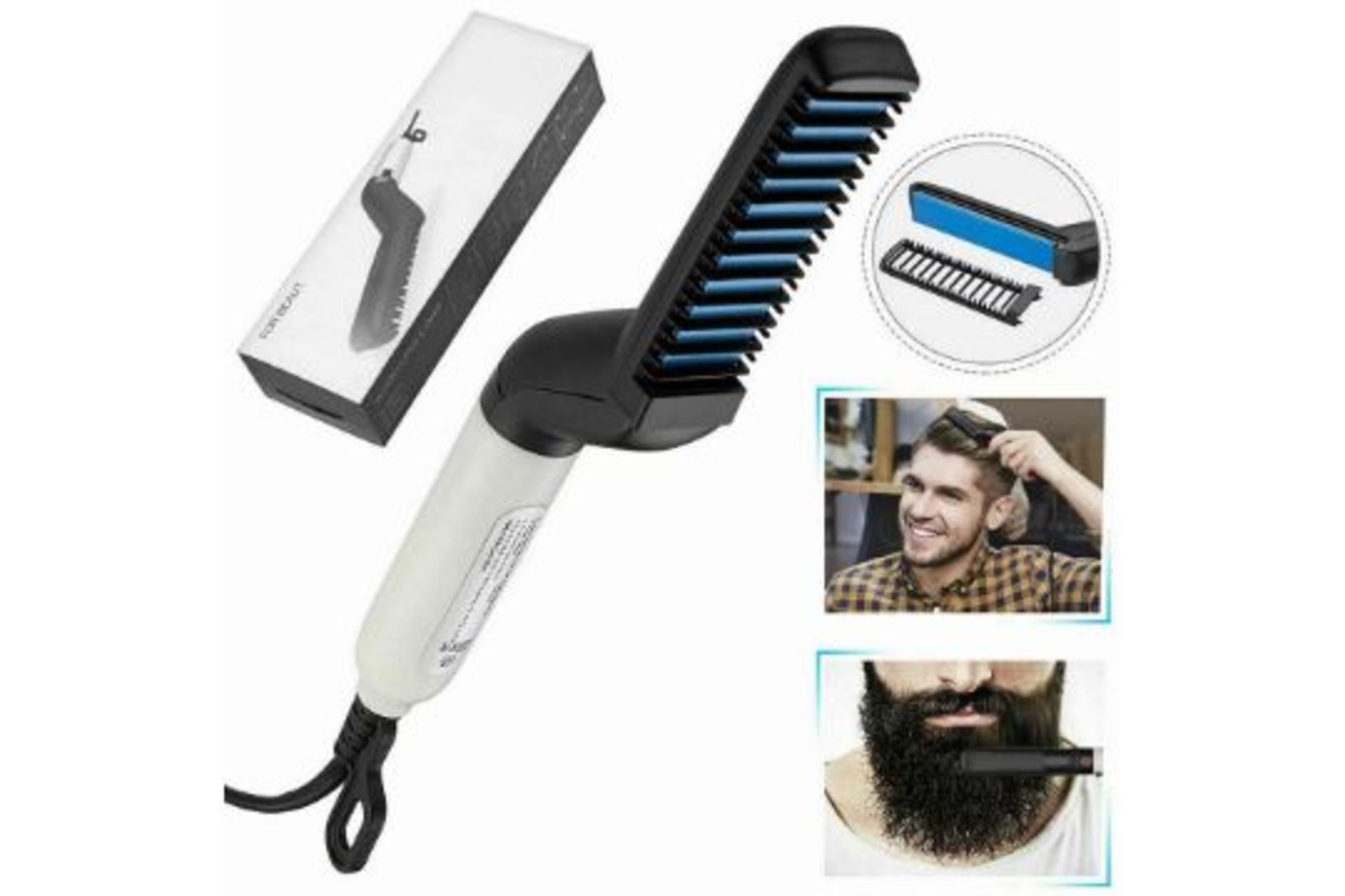 x10 New Beard & Hair Straightening Combs