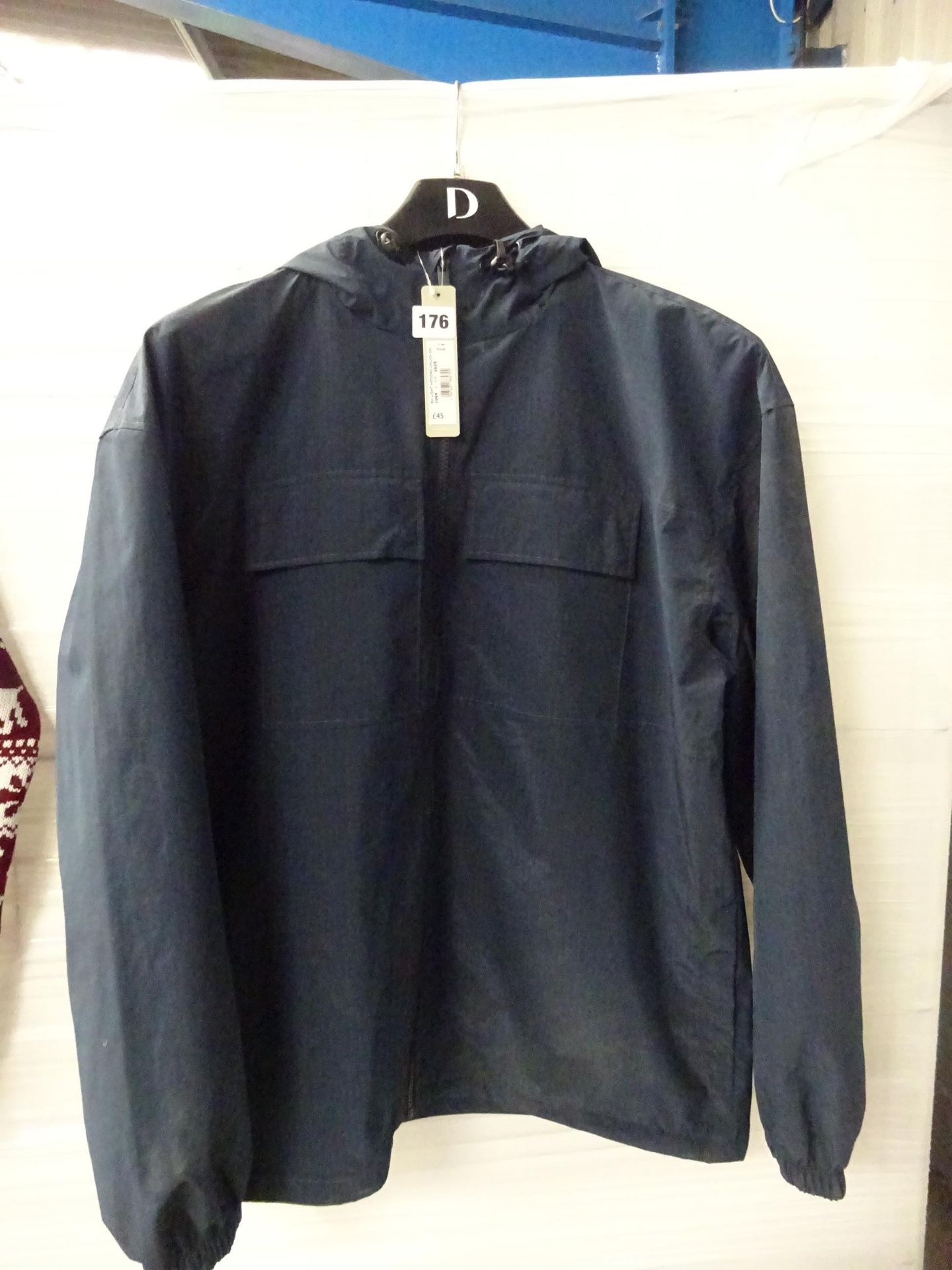 SML BLUE DEBENHAMS COATS RRP £45.00