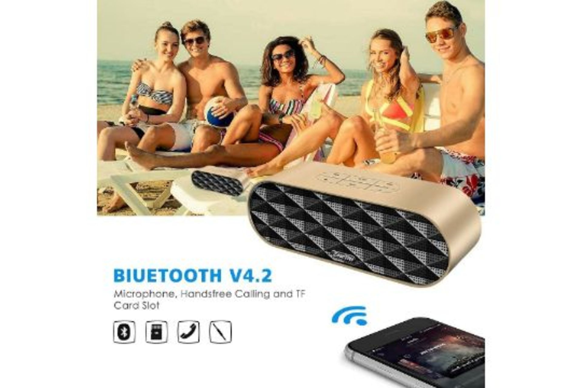 ZoeTree S3 Portable Wireless Bluetooth Speaker