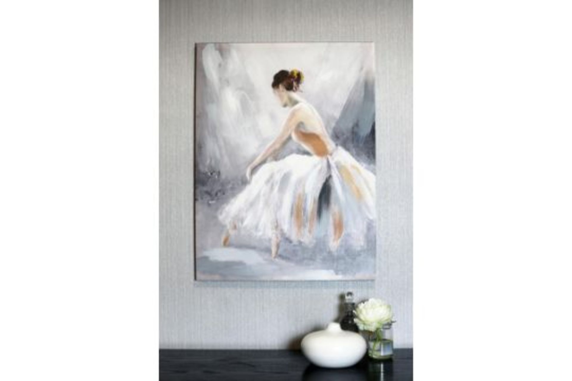 Ballerina Neutral Wall Art - RRP £32.99