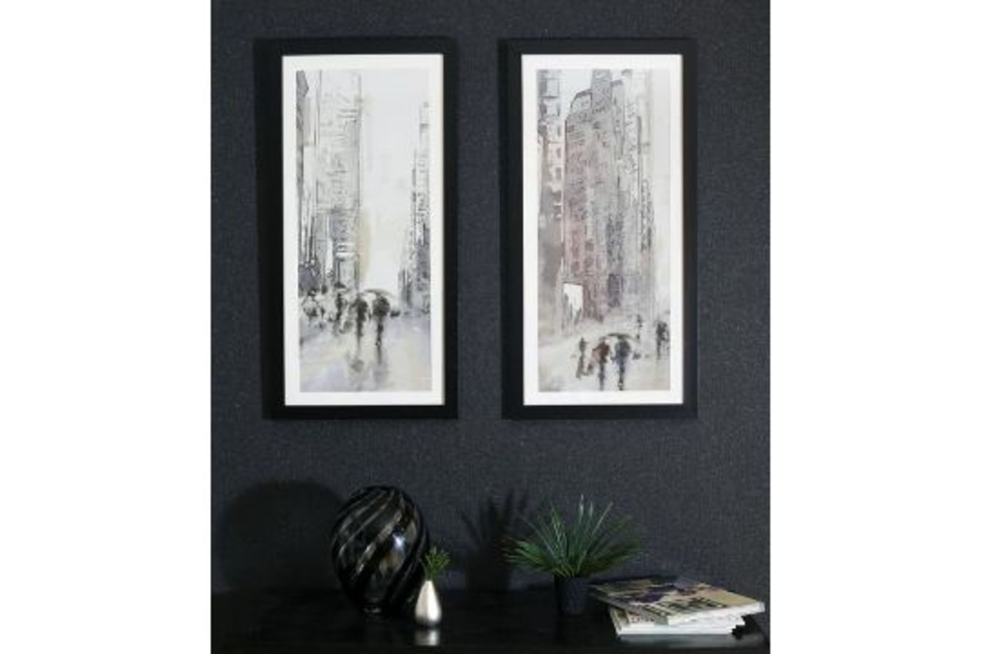 Stretch City Scenes Framed Prints (set of 2) - RRP £68.99