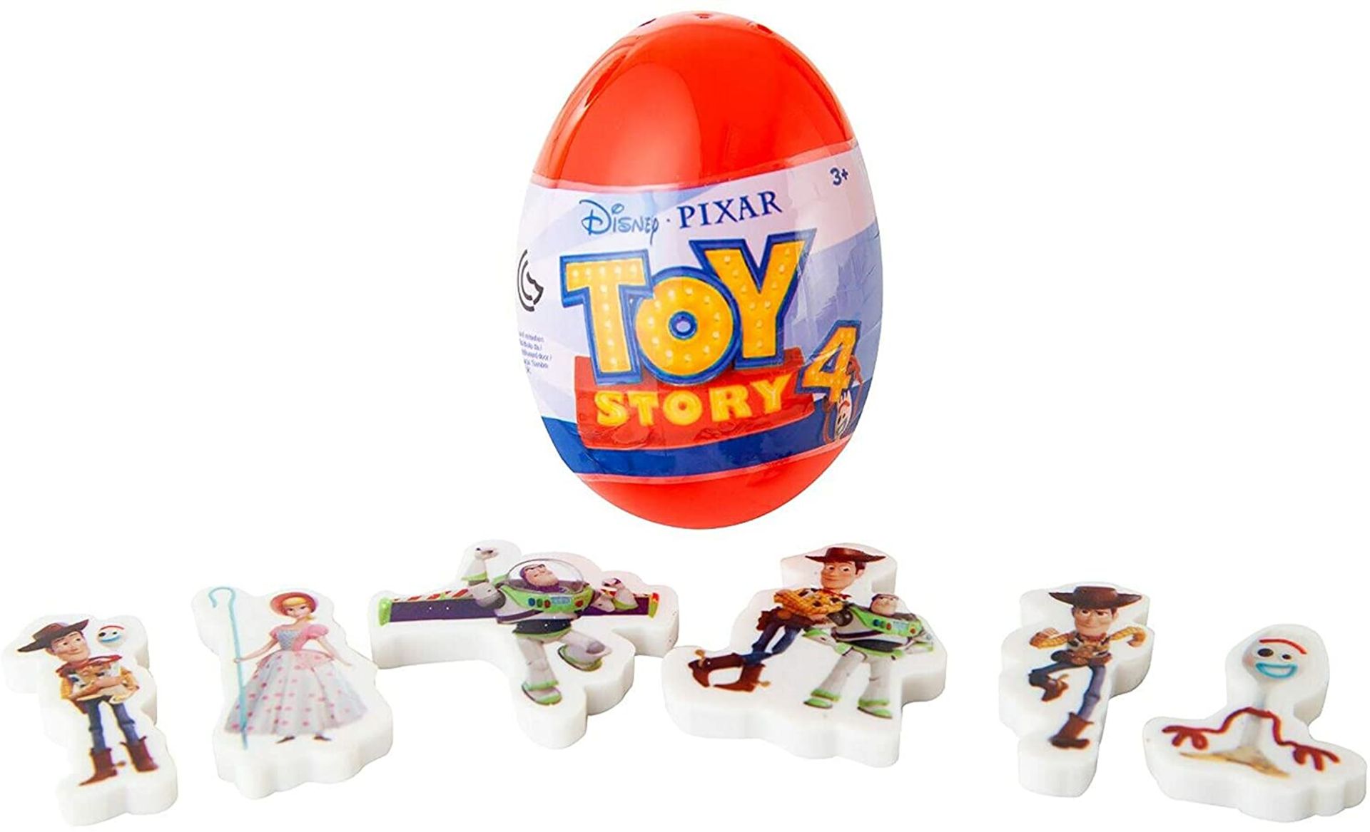 Box Of 12 Toy Story 4 Surpise Eggs With Erasers - RRP £24.99. - Image 2 of 2