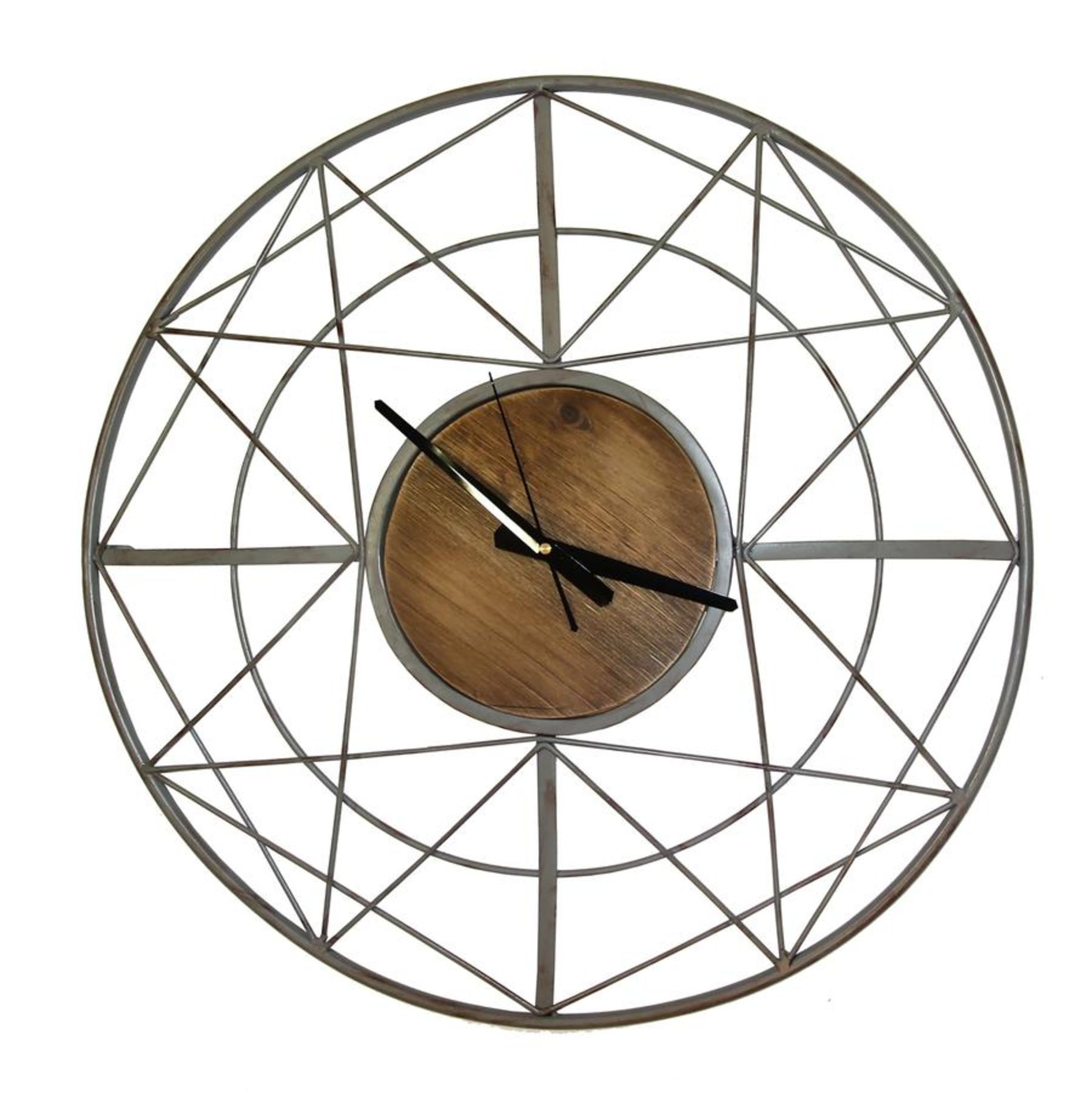 Arthouse Wooden Clock - RRP £50. - Image 2 of 2