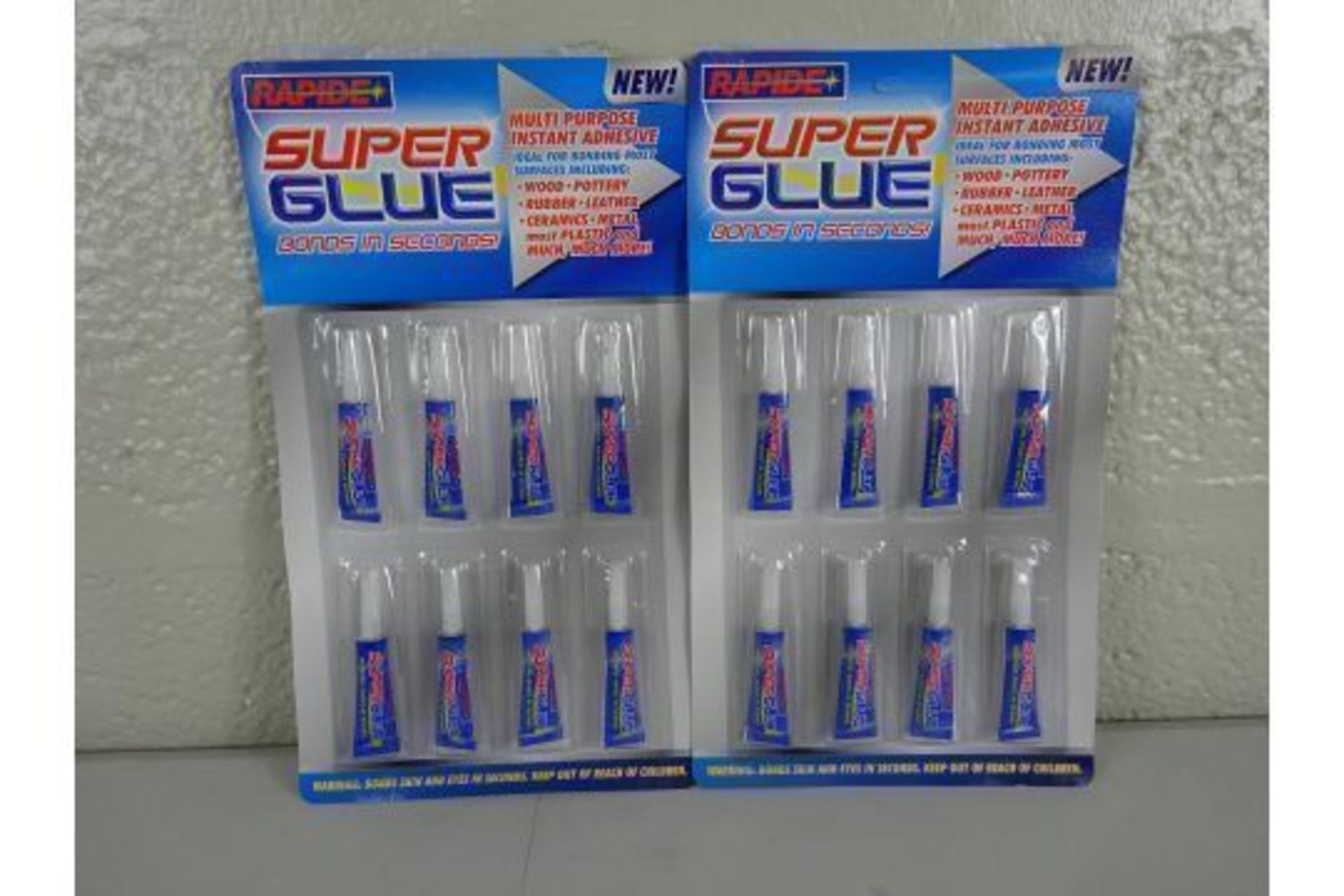 X2 PACKS OF RAPIDE - PREMIUM QUALITY SUPER GLUE STRONG ADHESIVE