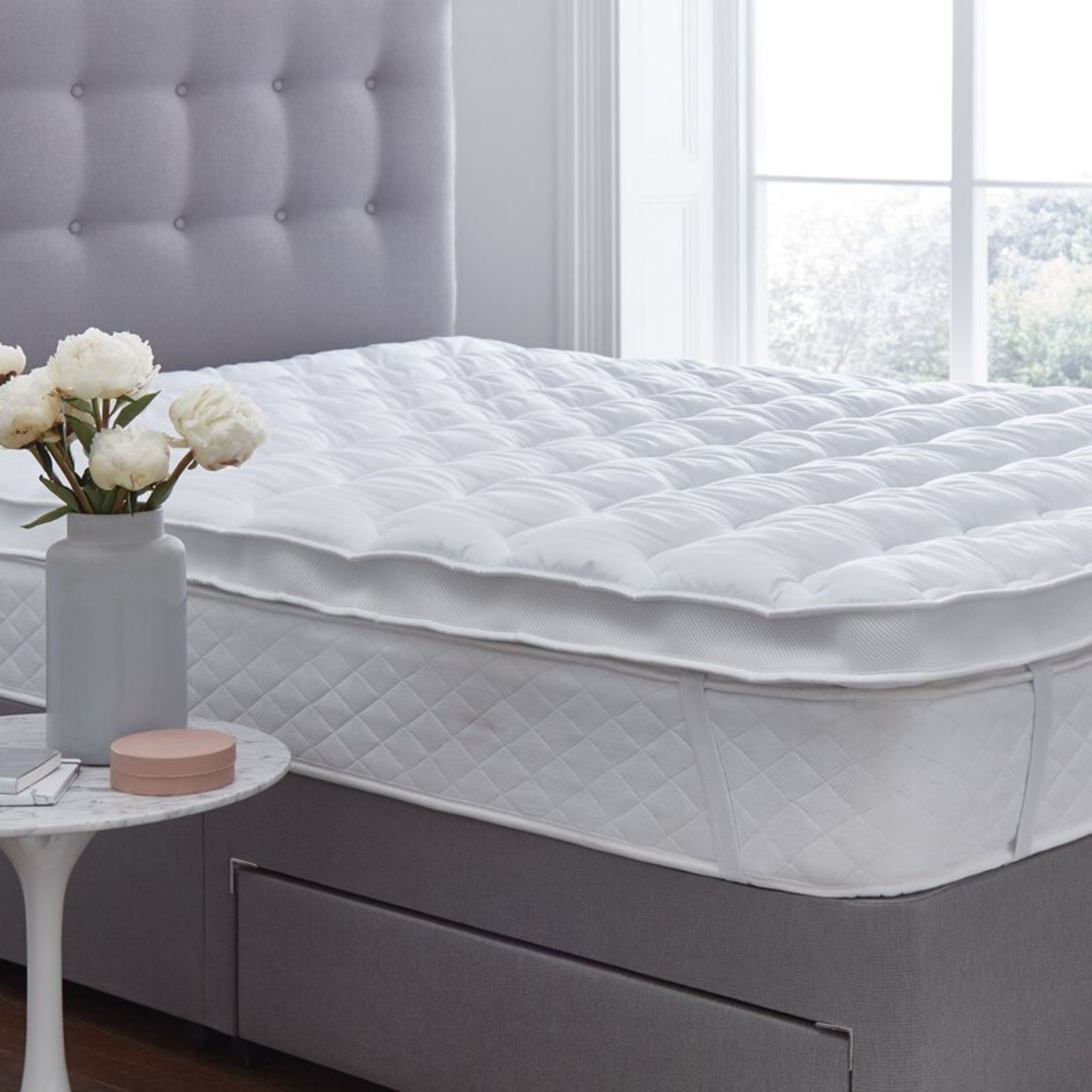 5Ft King Silentnight Airmax 600 Mattress Topper RRP £51.99