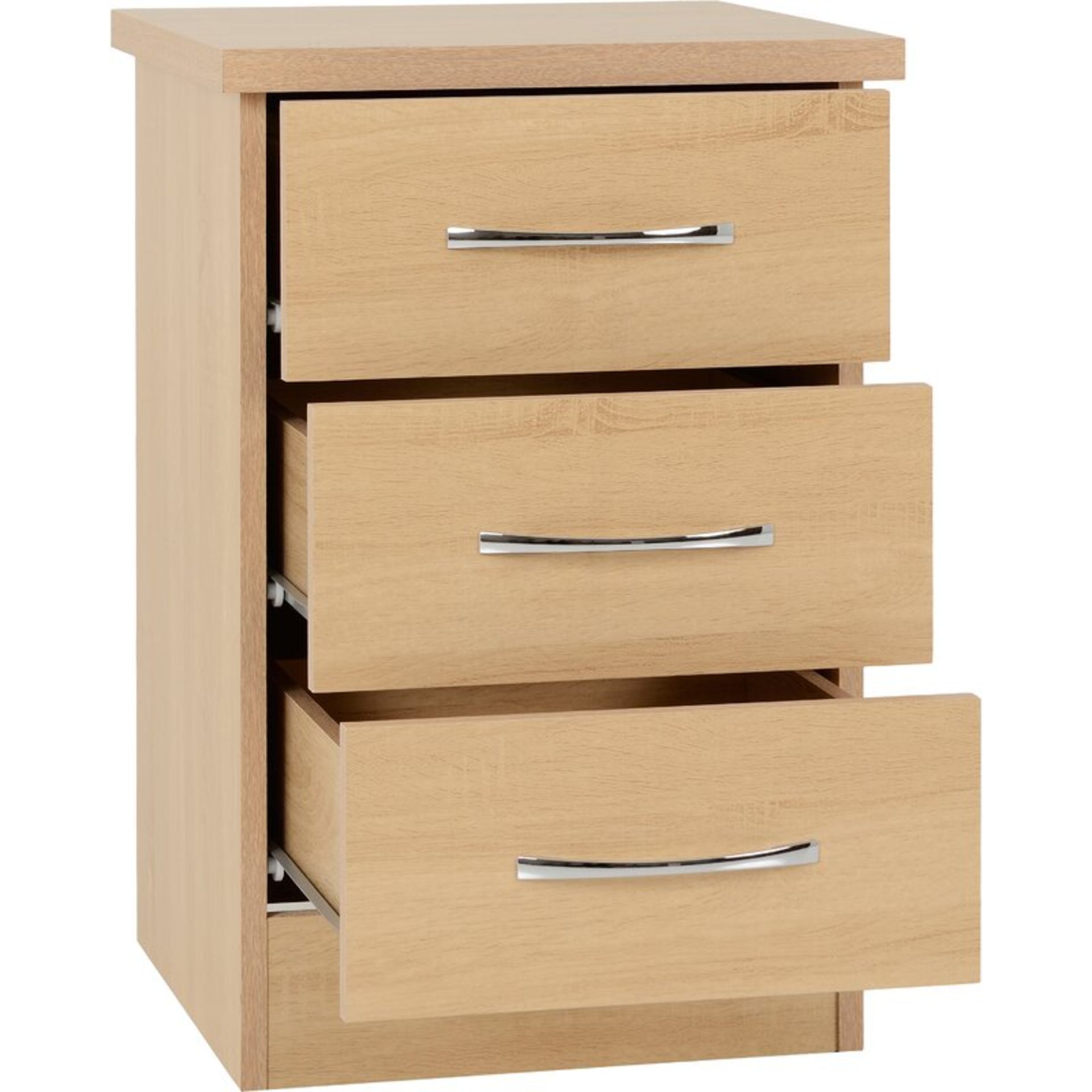 Cascio 3 Drawers Bedside Table RRP £61.100 - Image 2 of 2