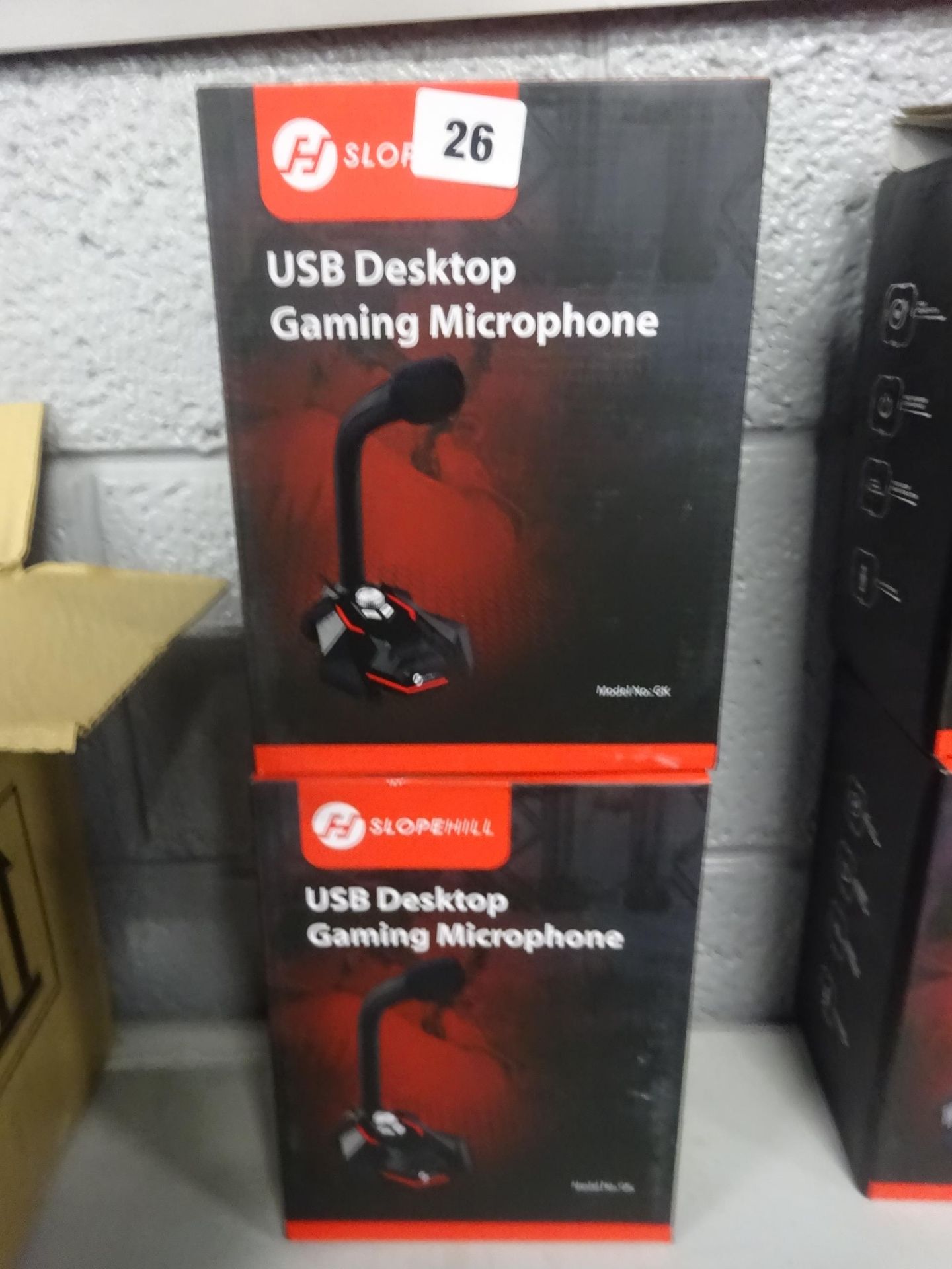 X2 NEW USB DESKTOP GAMING MICROPHONES