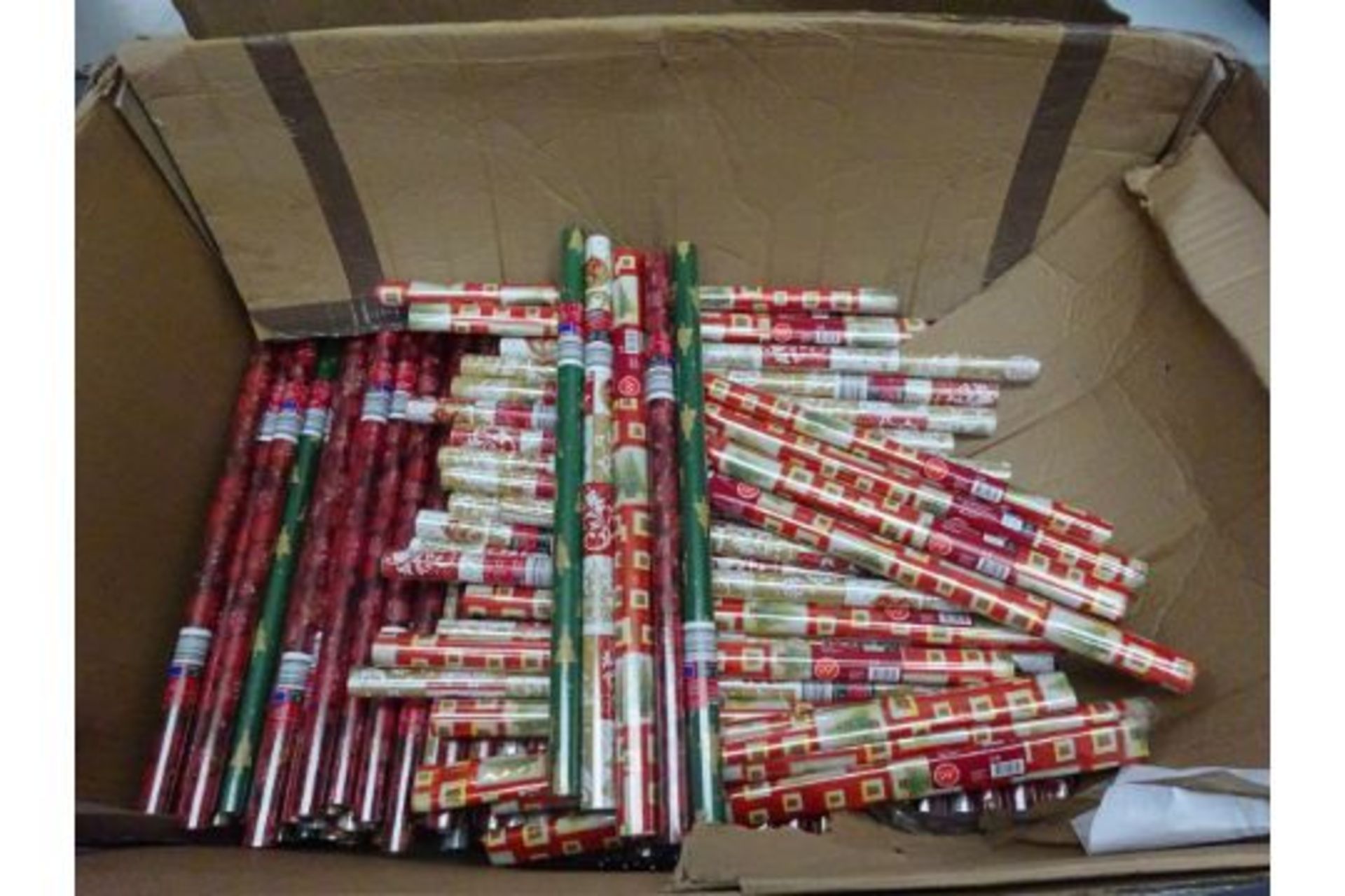 x5 Rolls Of Christmas Wrapping Paper (various designs) - RRP 99p Each Roll