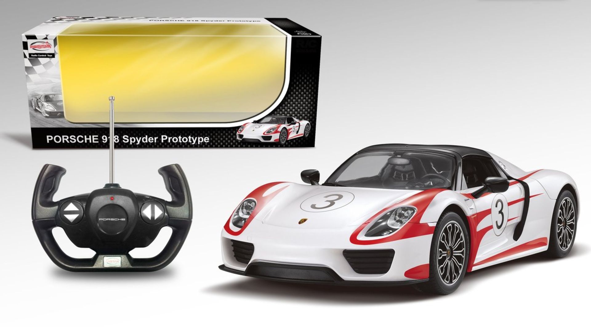 Remote Control Porsche 918 Spyder Weissach