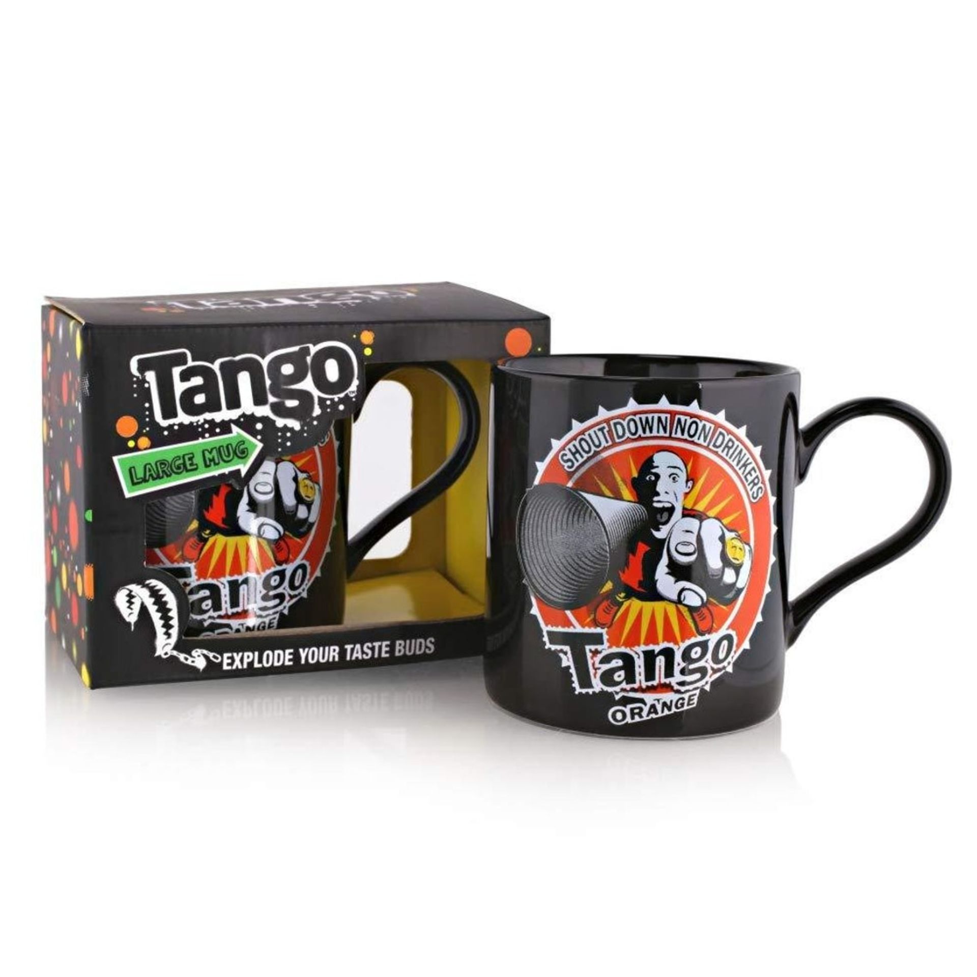 X2 Tango Orange Mug In Box, Ceramic RRP -£6.99 EACH