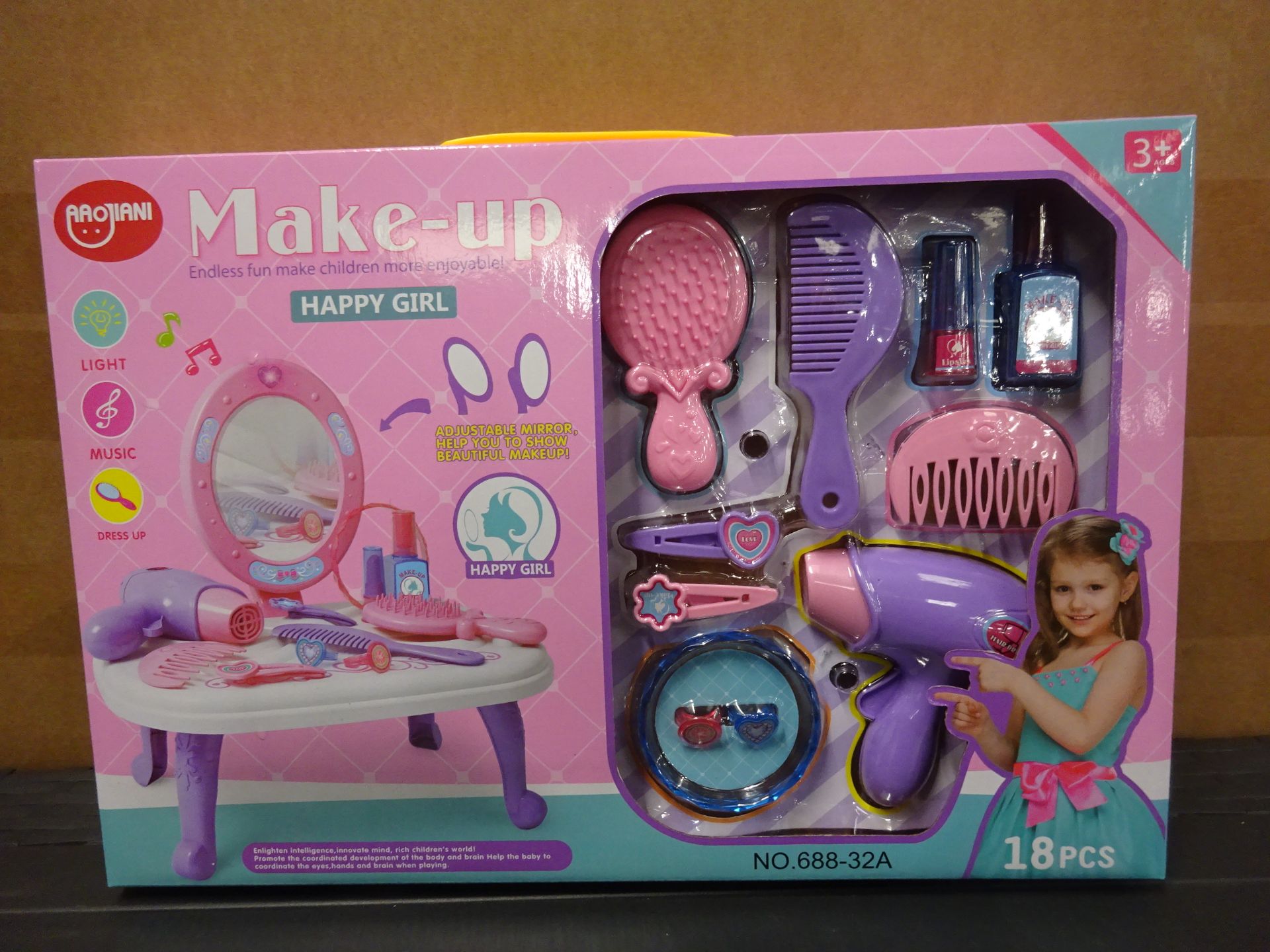 18PC Kids Make Up Set