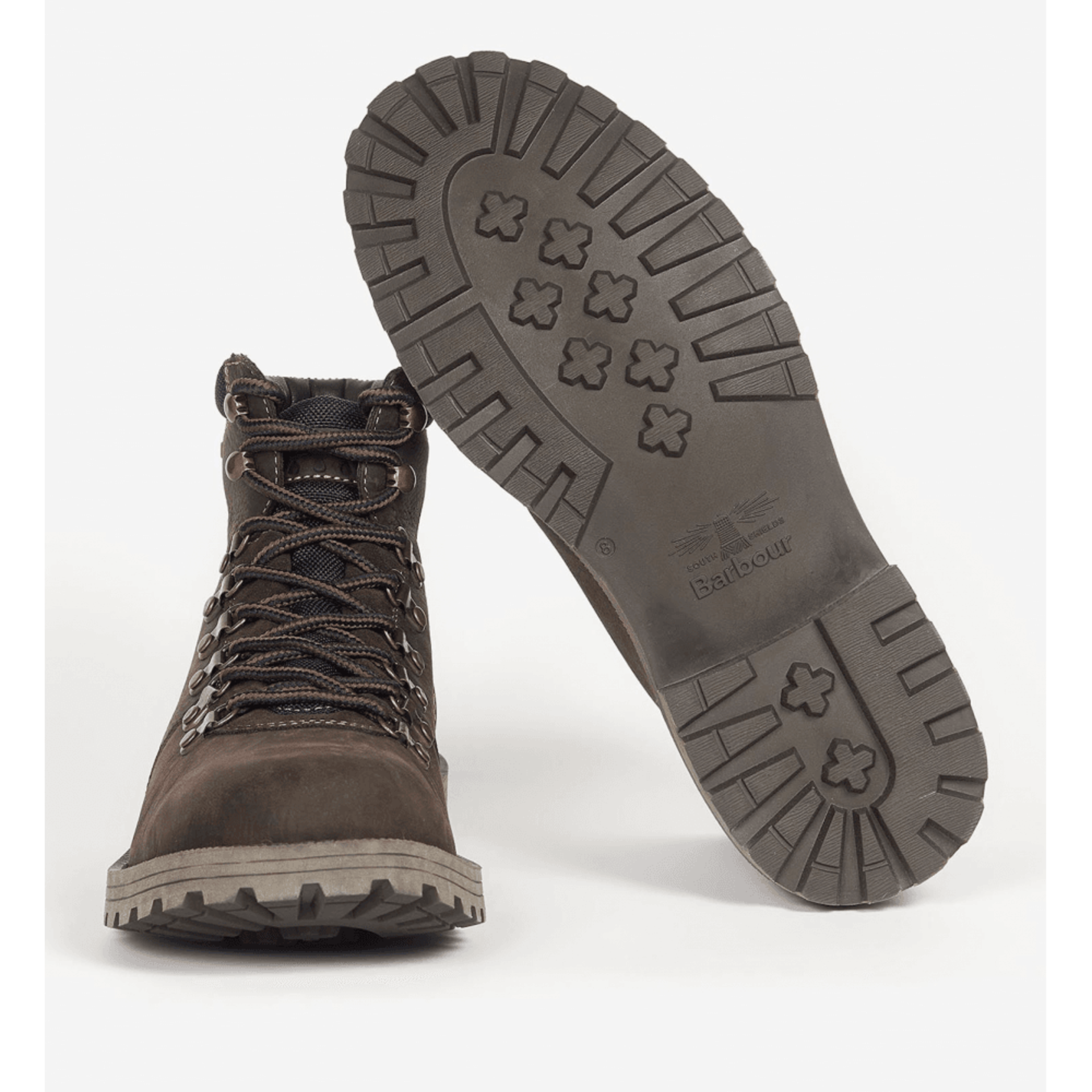 New Size 10 Barbour Oak Quantock Hiker Boots - RRP £159. - Image 3 of 3