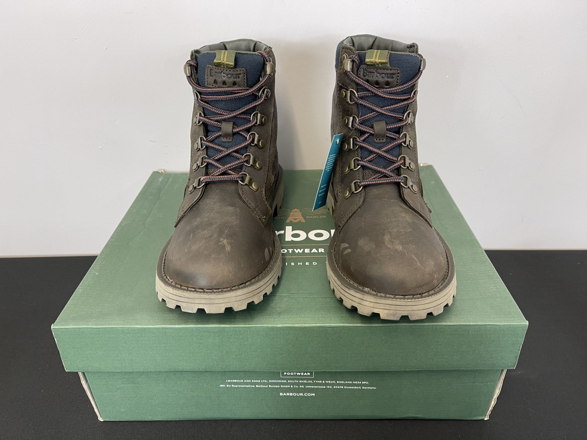 New Size 7 Barbour Oak Chiltern Boots - RRP £169. - Image 3 of 3