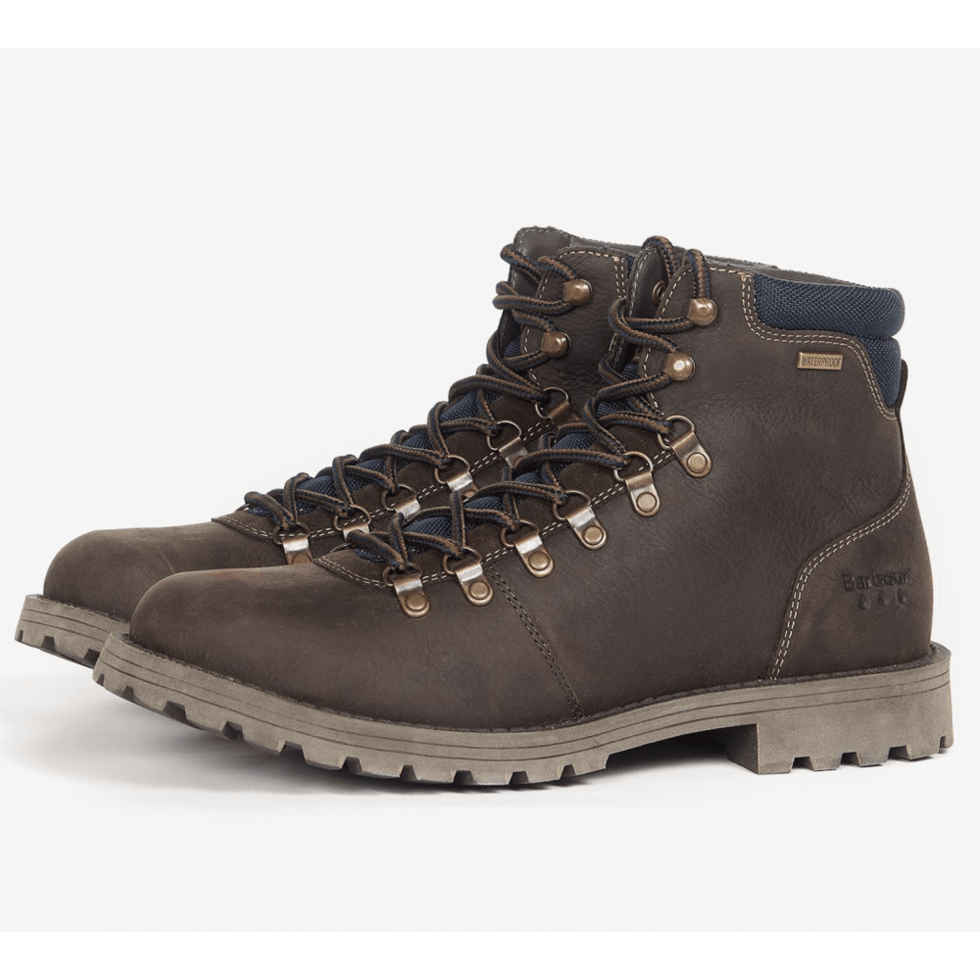 New Size 7 Barbour Oak Quantock Hiker Boots - RRP £159.