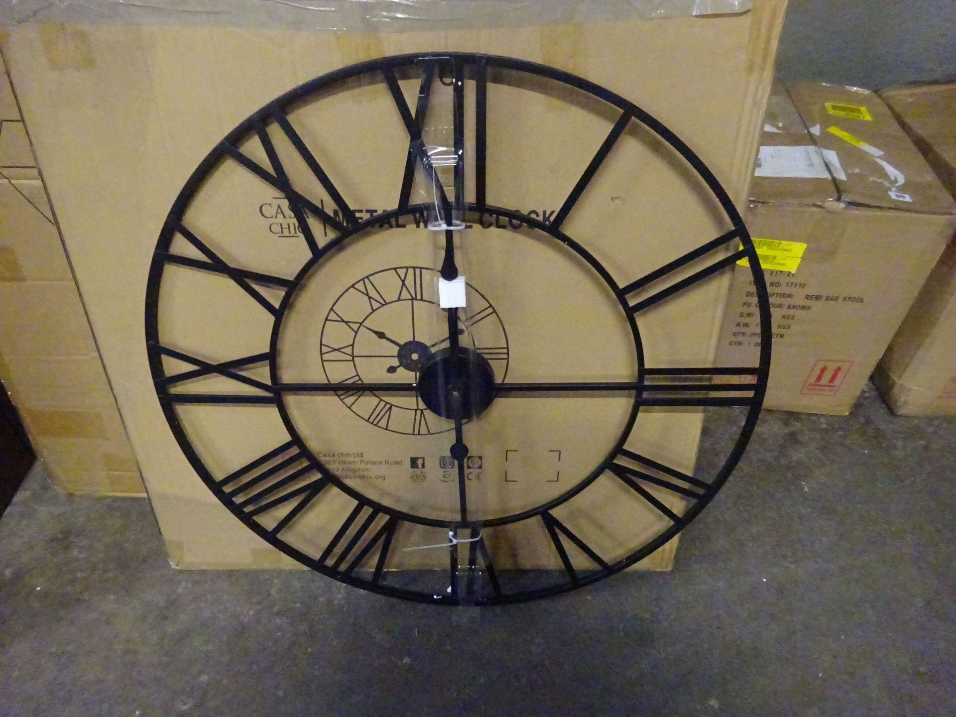 Oversized Frison Silent Wall Clock RRP £85.99