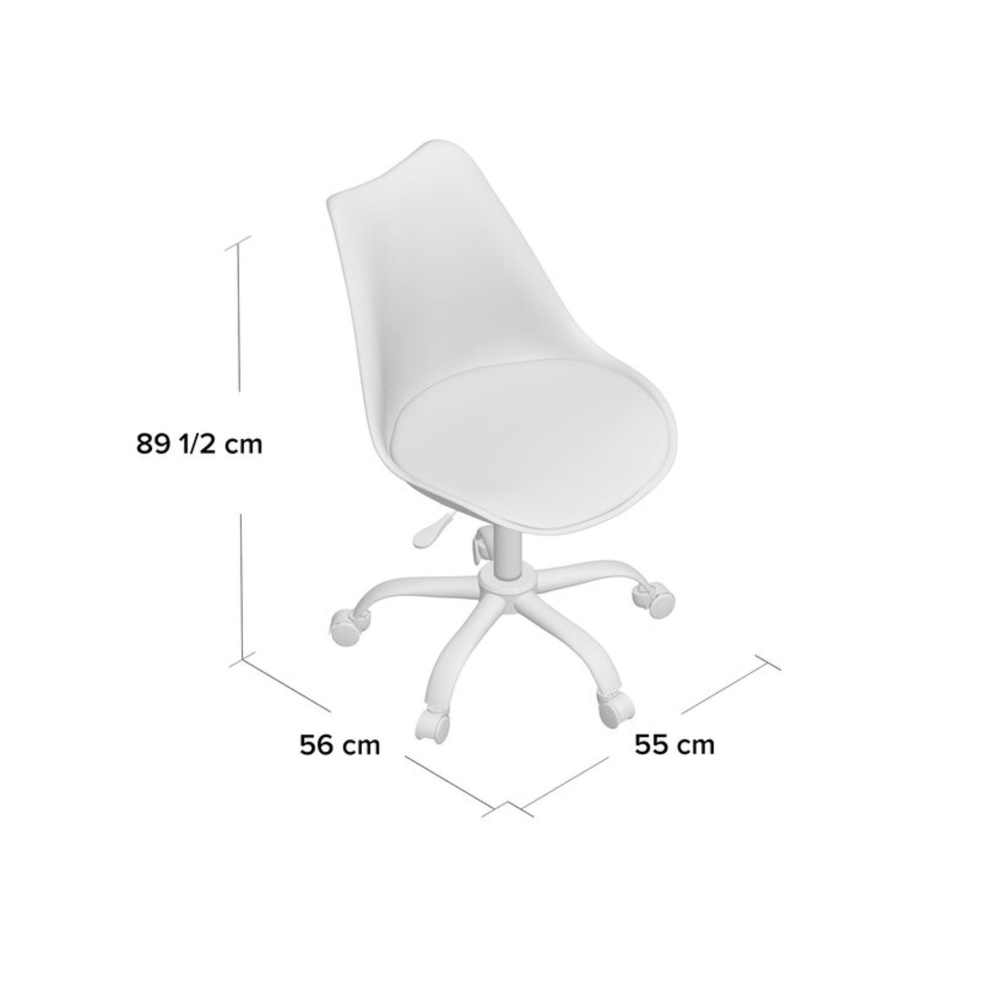 Saige Desk Chair RRP £109.99 - Image 2 of 2