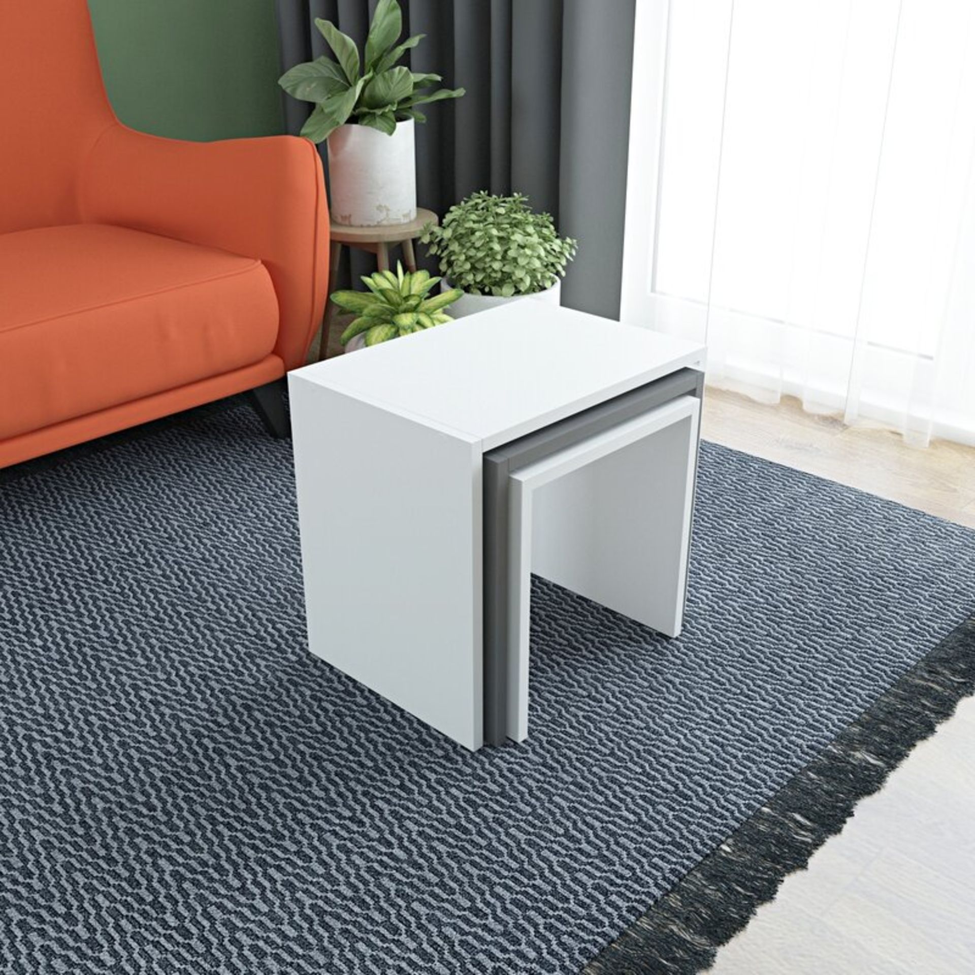 Blauvelt Sled Coffee Table Set RRP £110.39