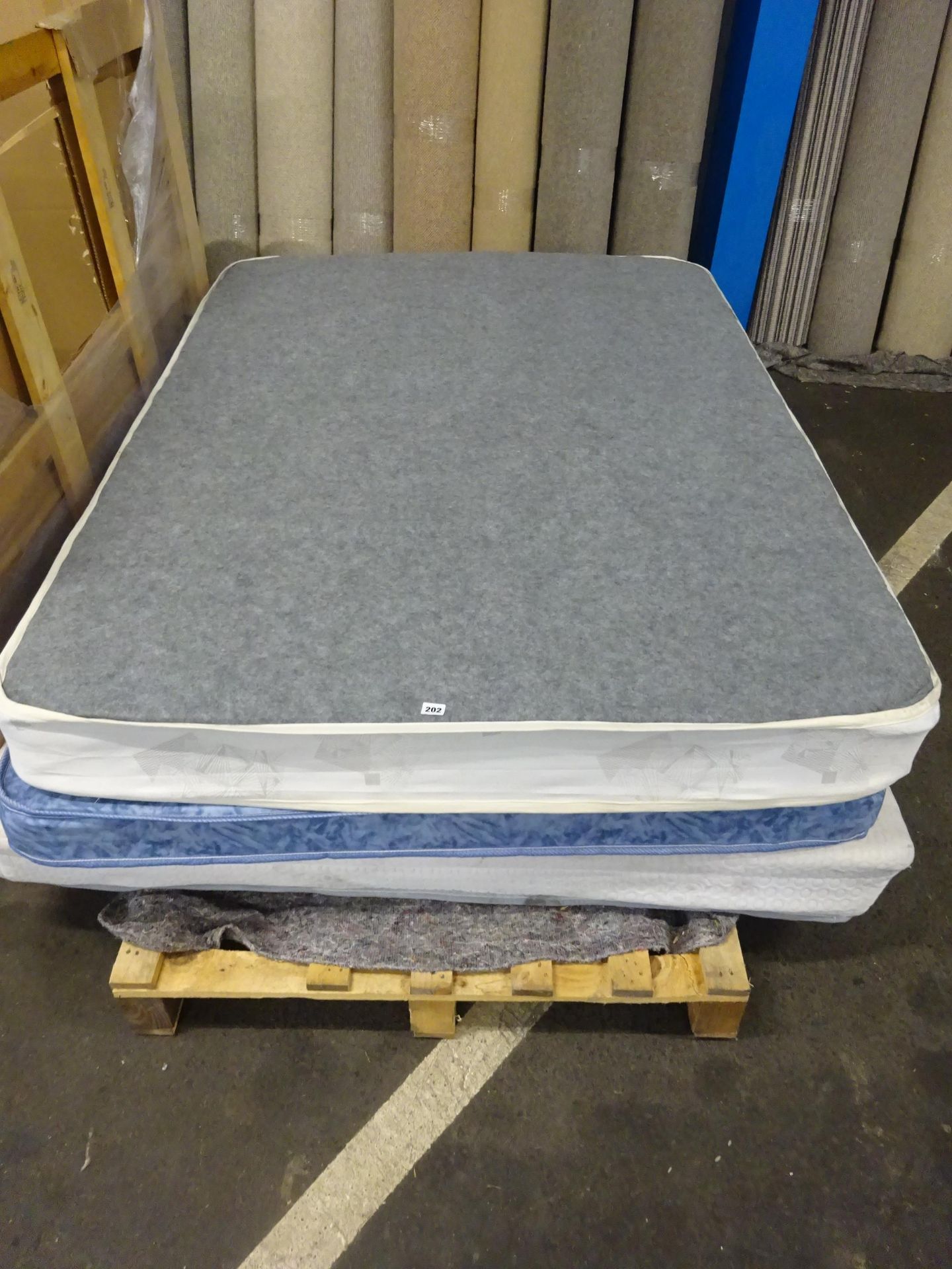 X3 MATTRESSES (NEW NOT BAGGED SLIGHTY DUSTY & MARKED)