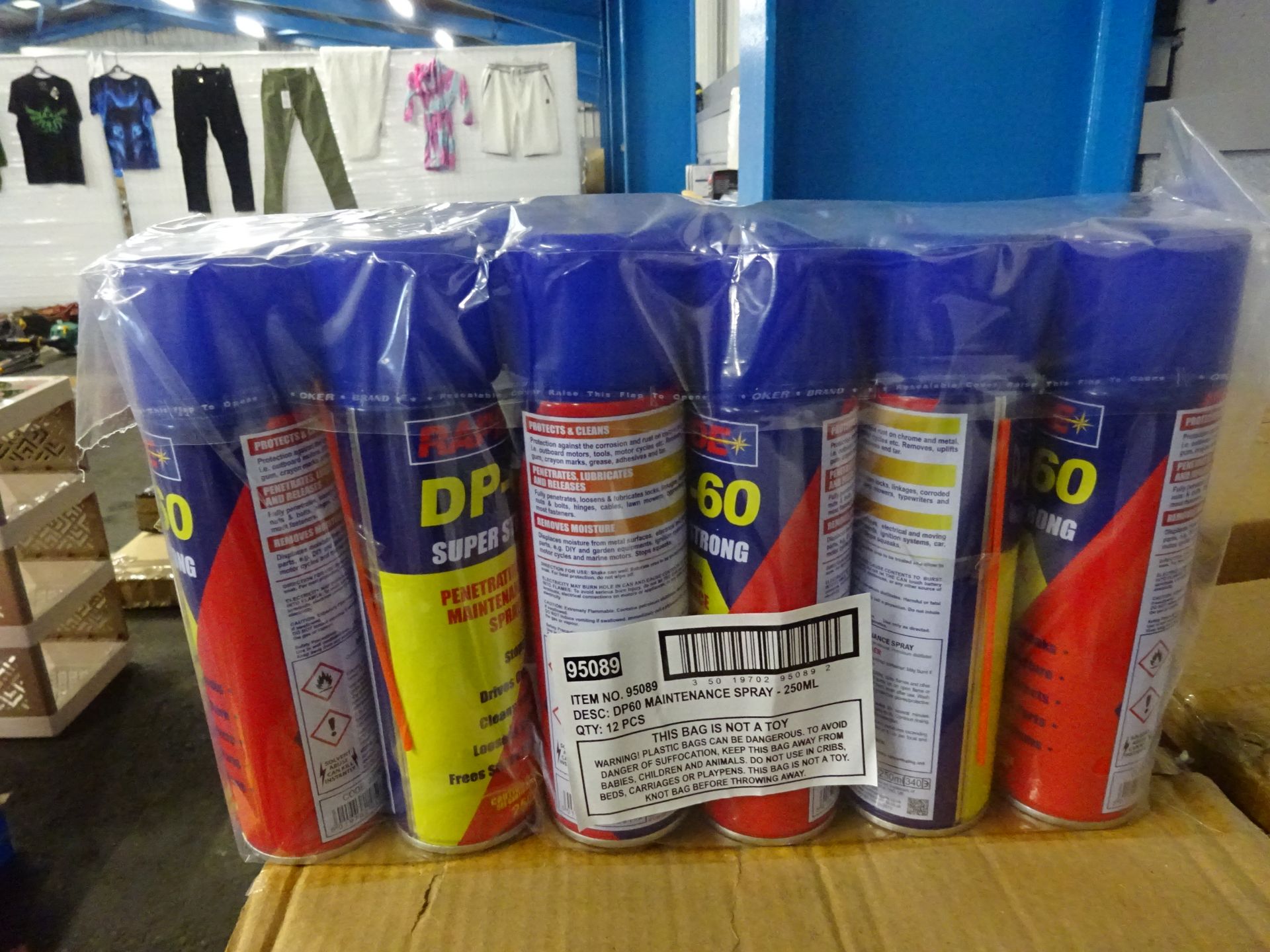 X12 CANS OF DP60 MAINTENANCE SPRAY