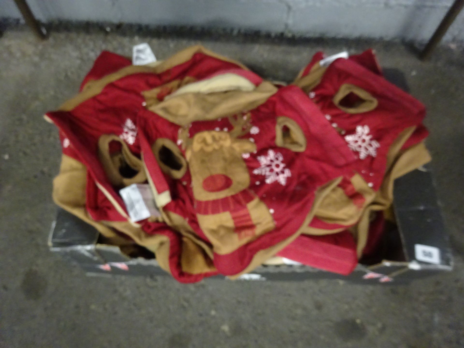 BOX OF 15 REINDEER DOG COATS