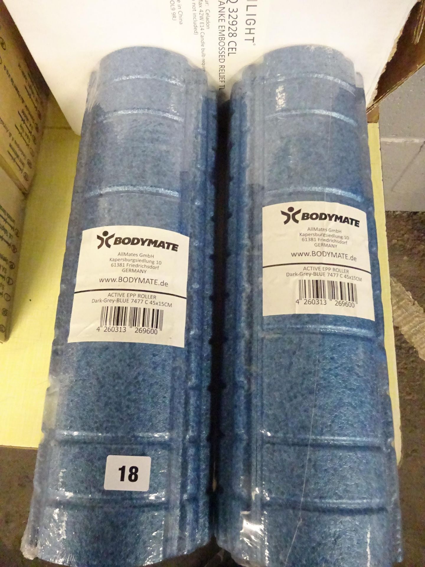 X2 BLUE FOAM ROLLERS