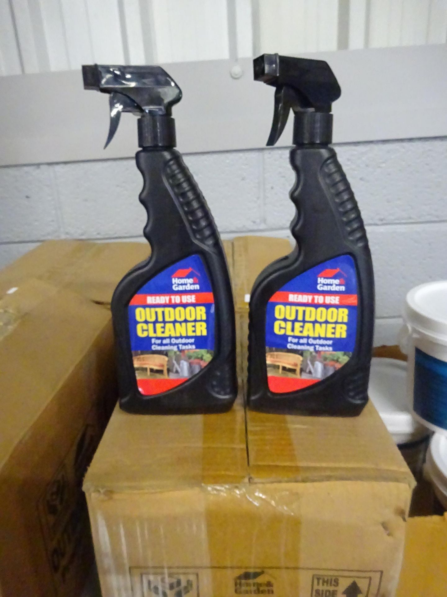 X12 BOTTLES OF NEW OUTDOOR CLEANER