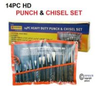 Marksman 14PC Heavy Duty Punch & Chisel Set