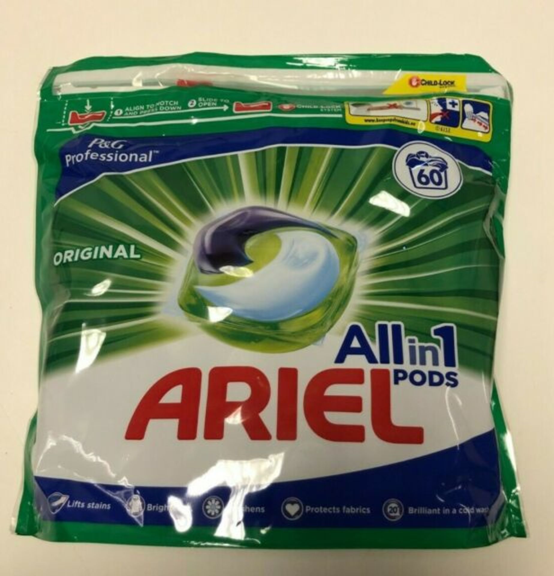 60. Ariel All In One Cleaning Washing Pods
