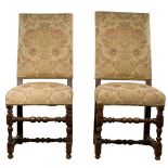 Mahogany Framed Upholstered Chairs