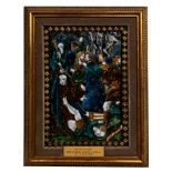Limoges 'The Kiss of Judas' Painted Enamel Plaque