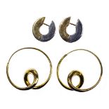 18k Gold Pierced Earring Assortment