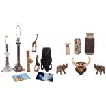 Decorative and Ethnographic Object Assortment