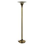 Stiffel Brass Torchiere Floor Lamp