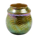 Quezal Art Glass Vase