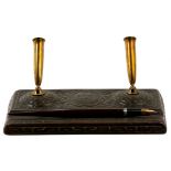 Tiffany Studios 'Zodiac' Pen Stand and Fountain Pen