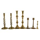 Brass Candlestick Assortment