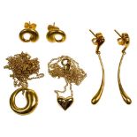 Tiffany & Co 18k Yellow Gold Jewelry Assortment