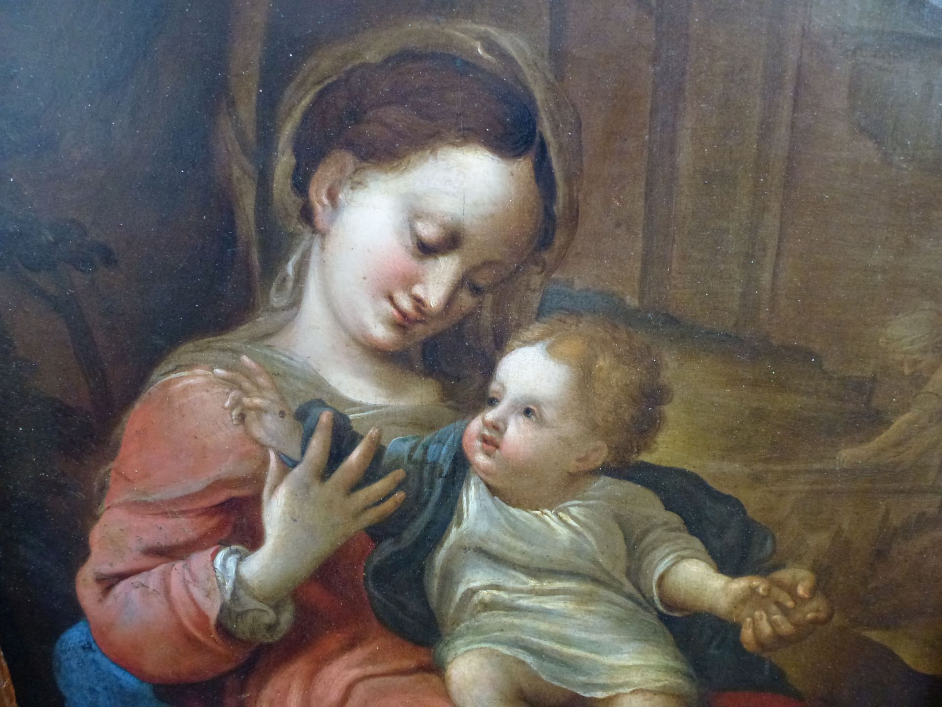 "Madonna mit dem Korb", nach Correggio, 17./18.Jh. - Image 3 of 12