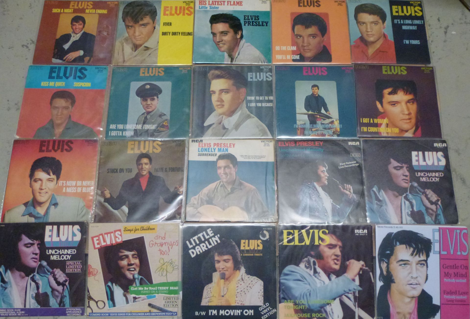 20 Elvis-Singles