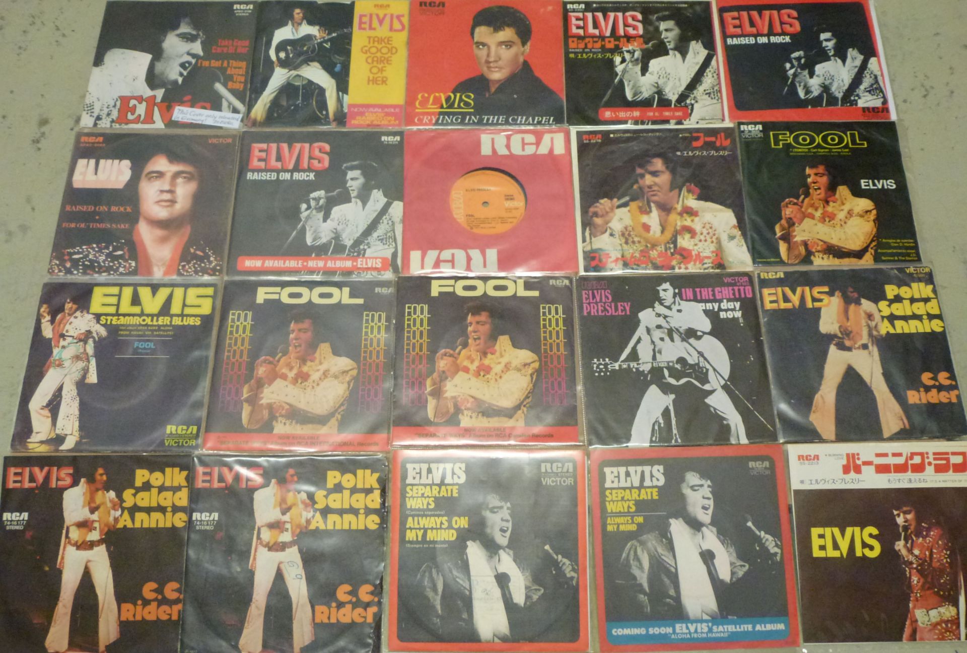 20 Elvis-Singles