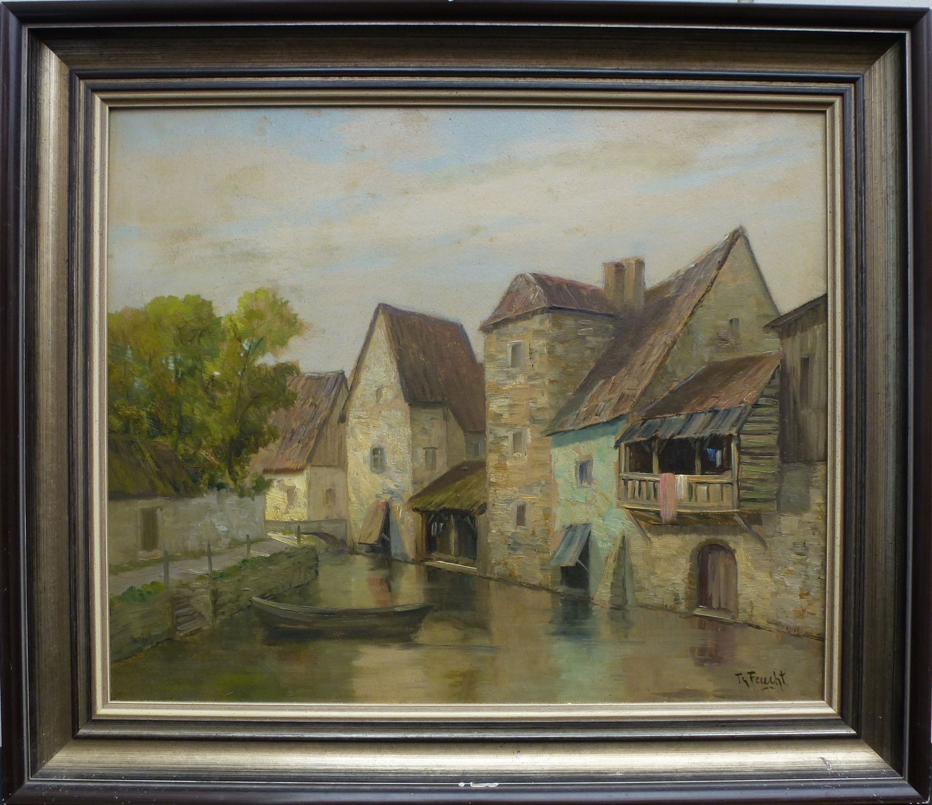 Feucht, Theodor E. Chr.: Stadt am Fluß - Image 2 of 3