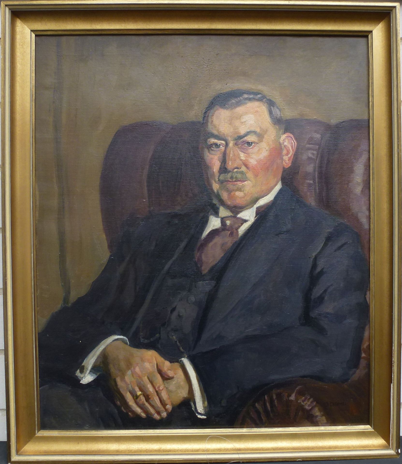 Porträt, 1922 - Image 2 of 3