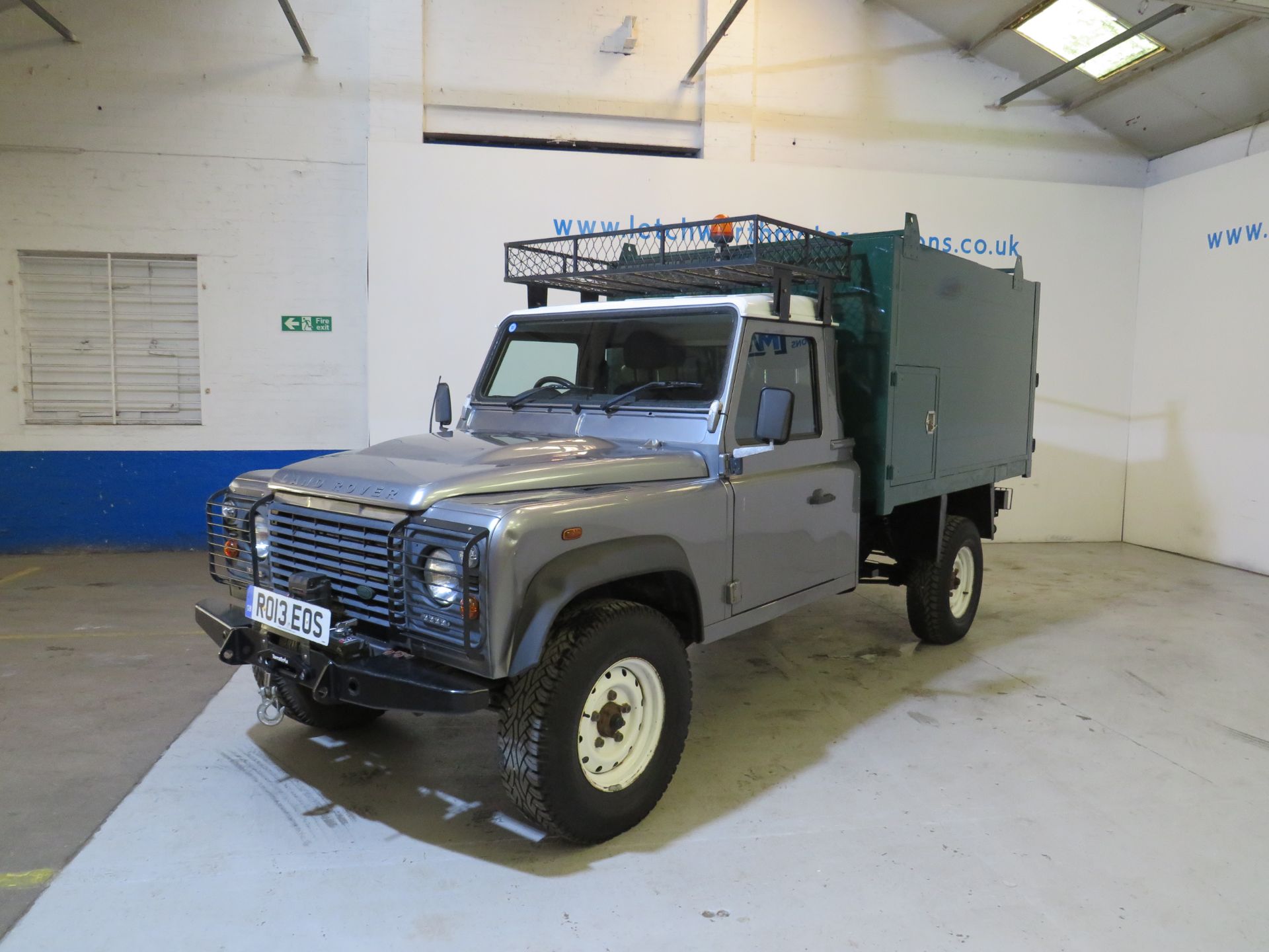 2013 Land Rover Defender 130 TD Tipper 2198cc *NO VAT* - Image 3 of 12