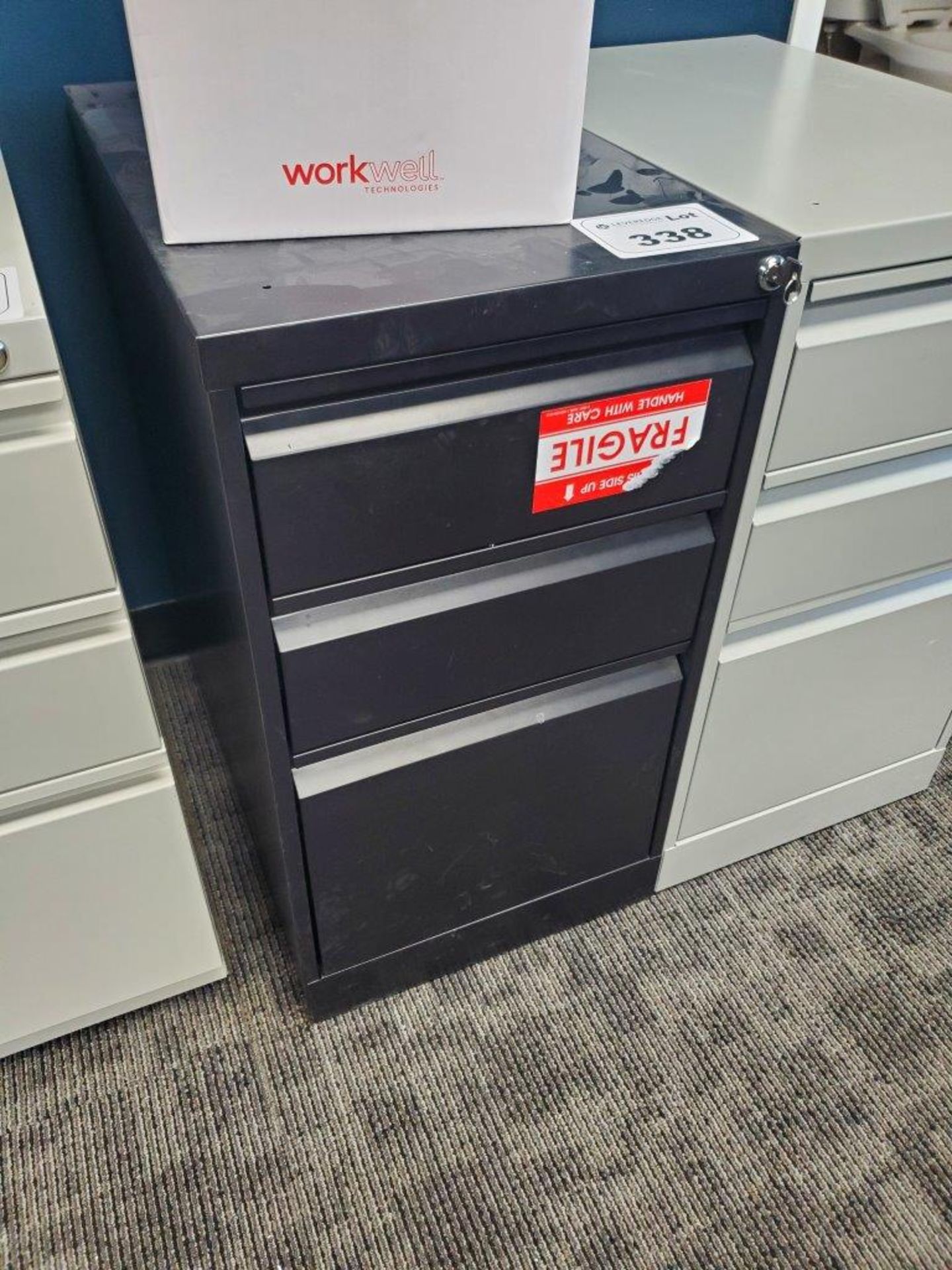 3 Drawer Vertical Filing Cabinet