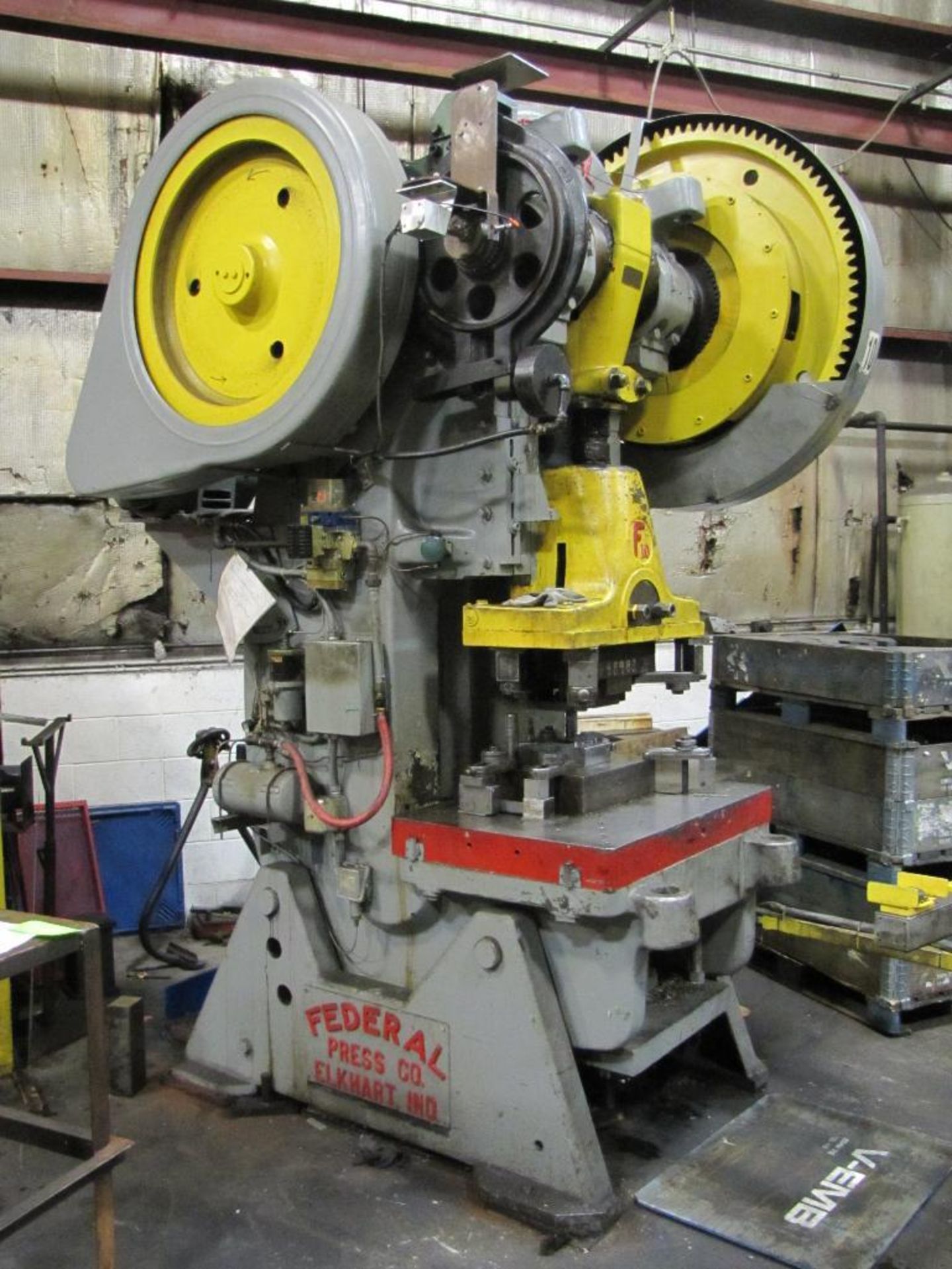 1966 Federal Press Co. Model 10, 125-Ton Punch Press