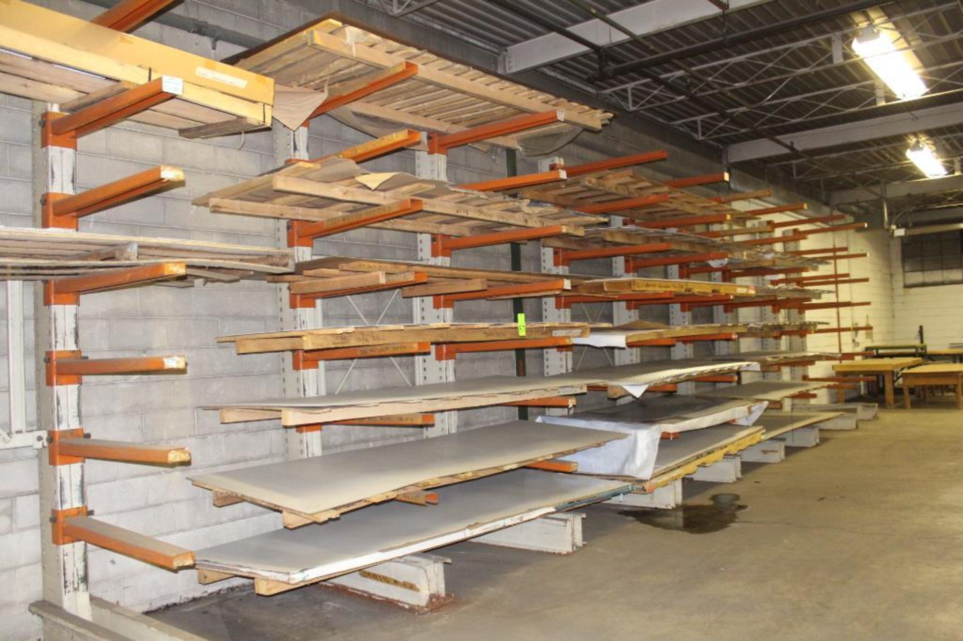 Lot of Assorted Sheet Stock, Treated & Coated Stainless Steel & Aluminum, Stock Only - No Racks Incl - Image 3 of 4