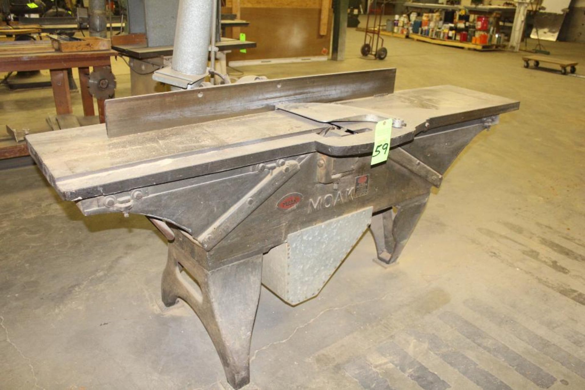 Moak 12" Industrial Jointer - Image 2 of 2