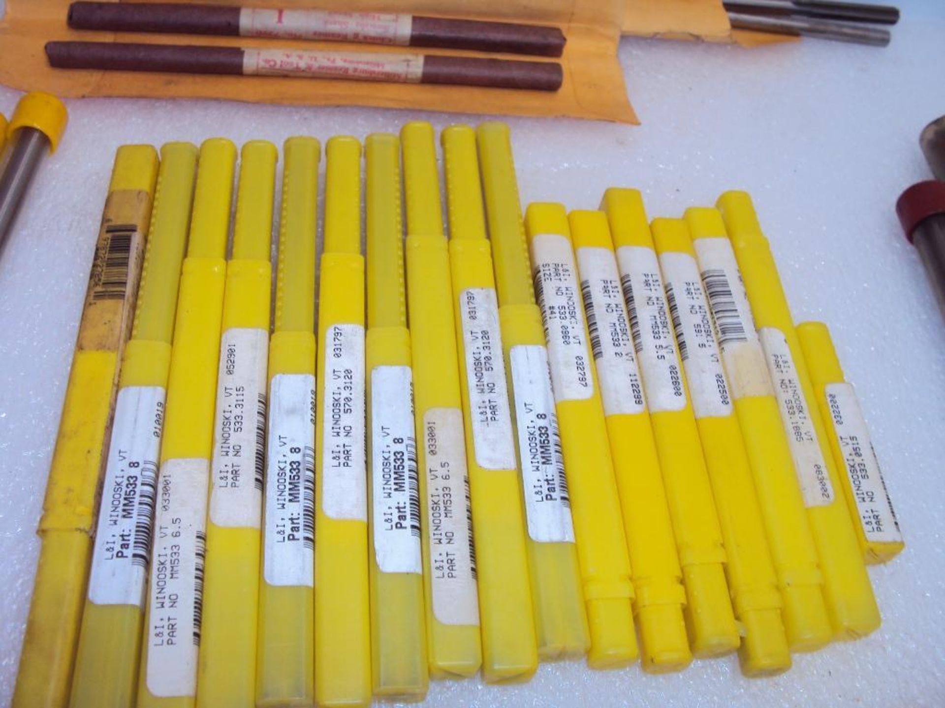 ASSORTED SMALL STRAIGHT SHANK PACKAGED REAMERS - Image 3 of 8