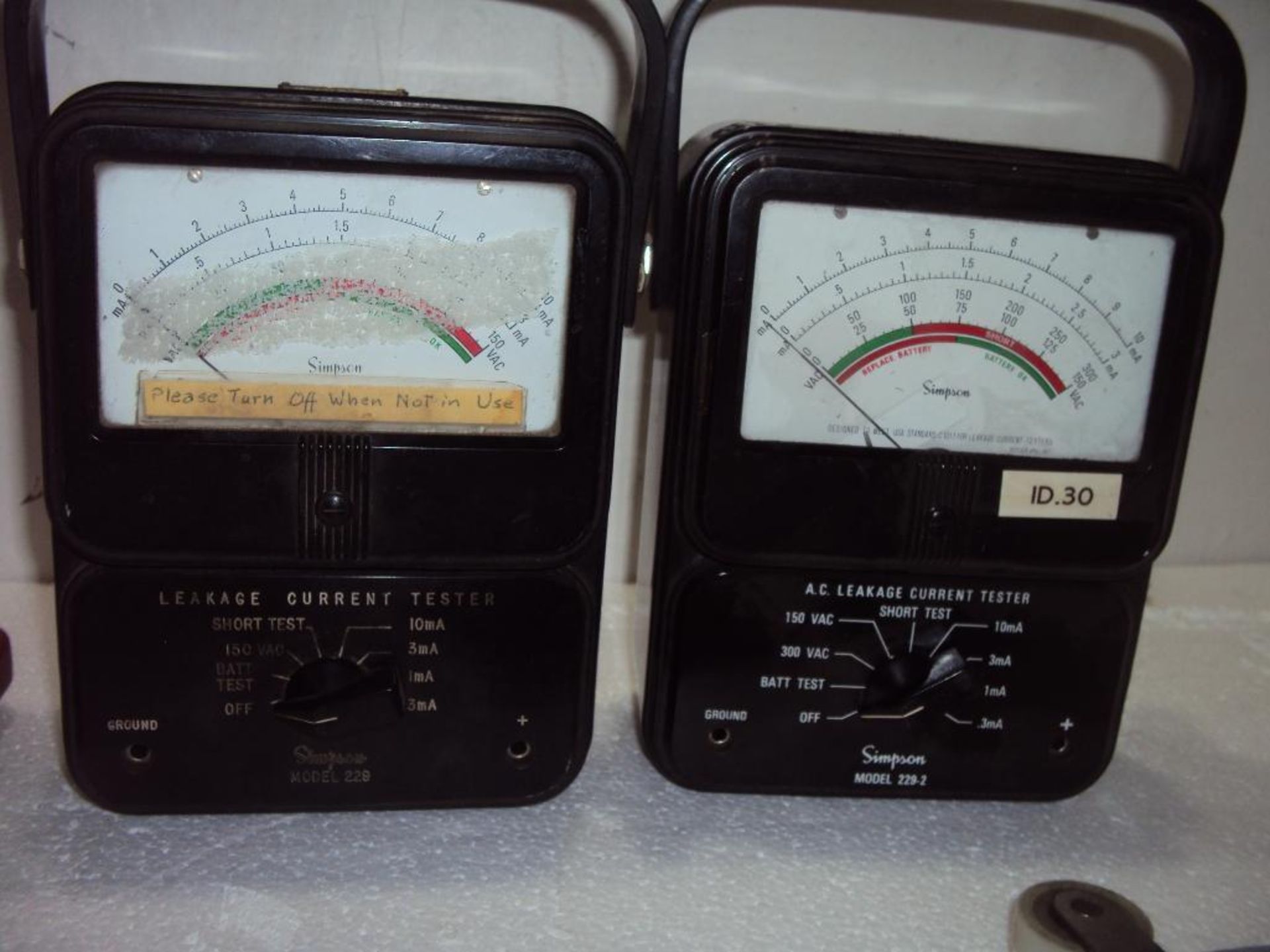 Lot of Electrical Test Meters - Image 2 of 4